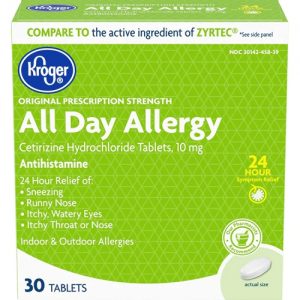 Kroger® All Day Allergy -- 30 Tablets