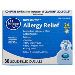 Kroger® Allergy Relief -- 10 mg - 30 Liquid Capsules