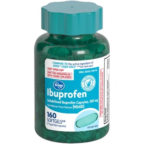 Kroger® Ibuprofen Pain Reliever-Fever Reducer Softgels Box -- 160 Softgels