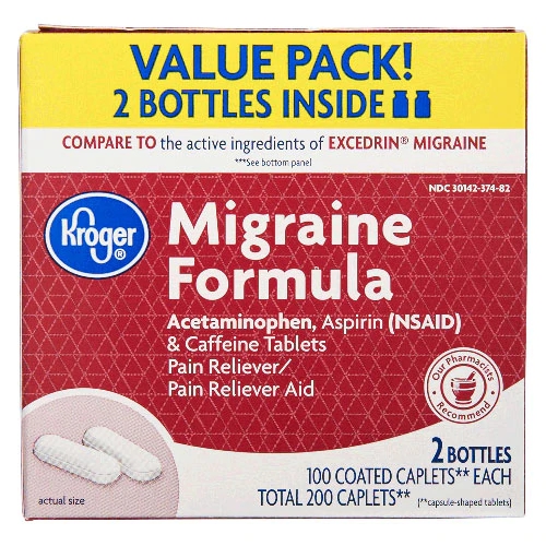 Kroger® Migraine Formula-Value Pack -- 2 Bottles
