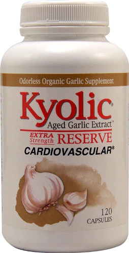 Kyolic Aged Garlic Extract™ Cardiovascular Extra Strength Reserve -- 120 Capsules