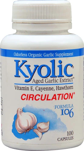 Kyolic Aged Garlic Extract™ Circulation Formula 106 -- 100 Capsules
