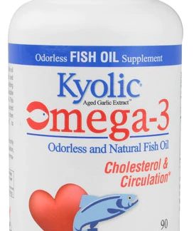 Kyolic Aged Garlic Extract™ Omega 3 Cholesterol & Circulation -- 90 Softgels