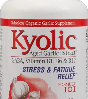 Kyolic Aged Garlic Extract™ Stress and Fatigue Relief Formula 101 -- 300 Capsules