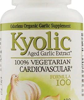Kyolic Aged Garlic Extract™ Vegetarian Cardiovascular Formula 100 -- 100 Vegetarian Capsules