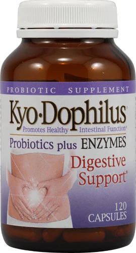 Kyolic Kyo-Dophilus® Probiotics Plus Enzymes -- 120 Capsules