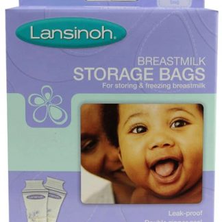 Lansinoh Breastmilk Storage Bags -- 25 Pre-Sterilized Bags