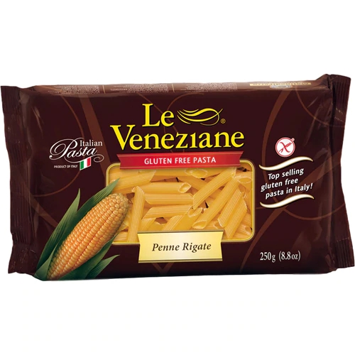 Le Veneziane Gluten Free Penne Rigate Corn Pasta -- 8.8 oz