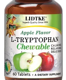 Lidtke Technologies L-Tryotophan Chewable Apple -- 60 Tablets
