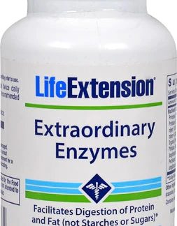 Life Extension Extraordinary Enzymes -- 60 Capsules