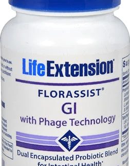 Life Extension Florassist® GI with Phage Technology -- 30 Liquid Vegetarian Capsules