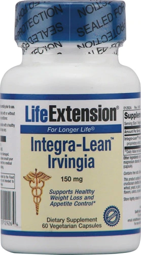 Life Extension Integra-Lean™ African Mango Irvingia -- 150 mg - 60 Vegetarian Capsules
