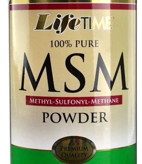 Lifetime 100% Pure MSM Powder -- 2500 mg - 16 oz