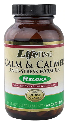 Lifetime Calm & Calmer Anti-STress Formula -- 60 Capsules