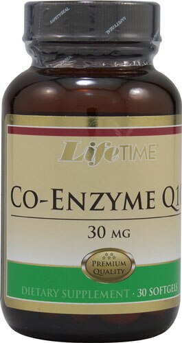 Lifetime Co-Enzyme Q10 -- 30 mg - 30 Softgels