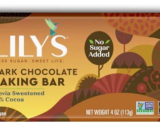 Lily's Premium Baking Bar Dark Chocolate -- 4 oz