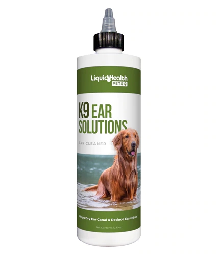 Liquid Health Pets K-9 Ear Solutions -- 12 fl oz