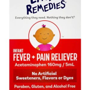 Little Remedies Infant Fever-Pain Reliever Natural Berry -- 2 fl oz
