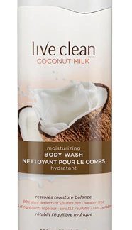 Live Clean Coconut Milk Moisturizing Body Wash -- 17 fl oz
