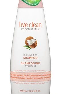 Live Clean Coconut Milk Moisturizing Shampoo -- 12 fl oz