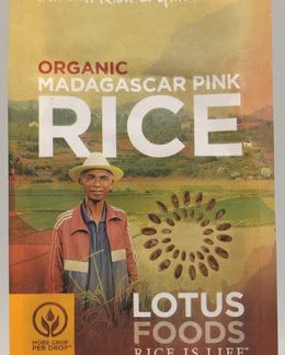 Lotus Foods Organic Madagascar Pink Rice -- 15 oz
