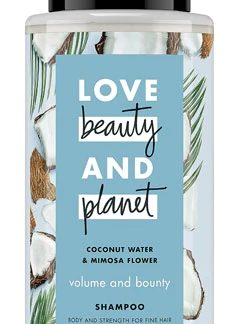 Love Beauty and Planet Shampoo Volume and Bounty Coconut Water and Mimosa Flower -- 13.5 fl oz