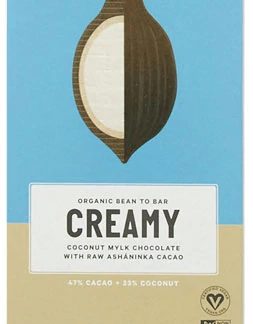 Loving Earth Organic Vegan Coconut Milk Chocolate Bar Creamy -- 2.5 oz
