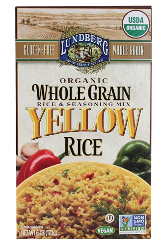 Lundberg Organic Whole Grain Yellow Rice -- 6 oz