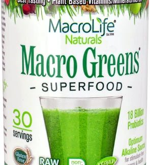 Macro Life Naturals Macro Greens Superfood -- 10 oz