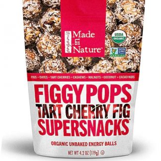 Made In Nature Organic Figgy Pops Supersnack Tart Cherry Fig -- 4.2 oz