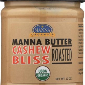 Manna Organic Nut Butter Cashew Bliss Roasted -- 12 oz