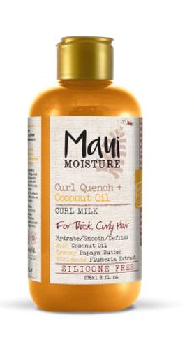 Maui Moisture Curl Milk Curl Quench + Coconut Oil -- 8 fl oz