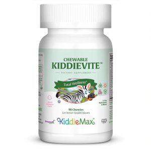 Maxi Health Chewable Kiddievite™ KiddieMax® Natural Bubble Gum -- 90 Chewables