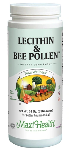 Maxi Health Kosher Lecithin with Bee Pollen -- 14 oz
