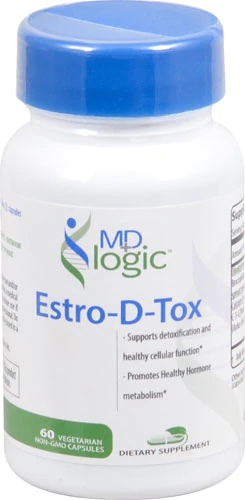 MD Logic Estro-D-Tox -- 60 Vegetarian Non-GMO Capsules
