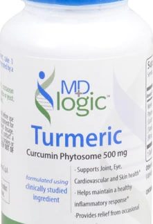 MD Logic Turmeric Curcumin Phytosome -- 500 mg - 60 Vegetarian Non-GMO Capsules