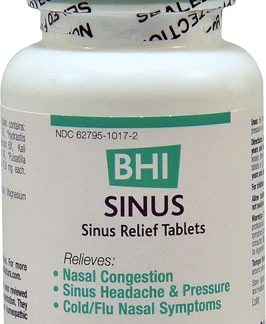 MediNatura BHI Sinus Homeopathic Medication -- 100 Tablets