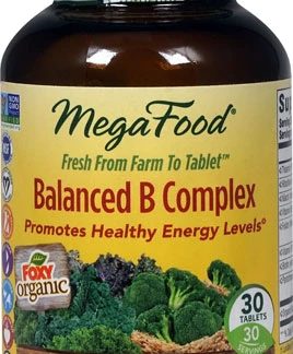 MegaFood Balanced B Complex -- 30 Tablets