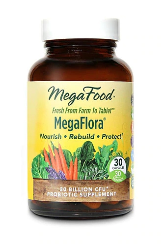 MegaFood MegaFlora® -- 20 billion CFU - 30 Capsules
