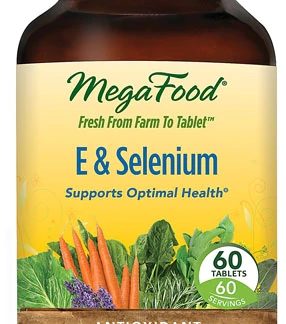 MegaFood E & Selenium -- 60 Tablets