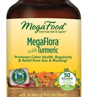 MegaFood MegaFlora® with Turmeric -- 50 billion - 90 Capsules