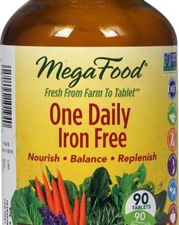 MegaFood One Daily Iron Free -- 90 Tablets
