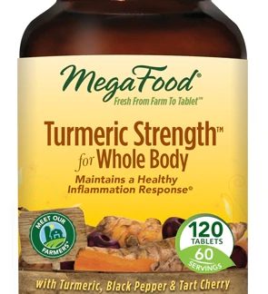 MegaFood Turmeric Strength™ for Whole Body -- 120 Tablets