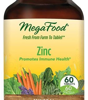 MegaFood Zinc -- 60 Tablets