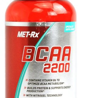 MET-Rx BCAA 2200 -- 180 Softgels