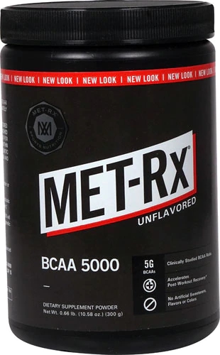 MET-Rx BCAA 5000 Unflavored -- 0.88 lbs