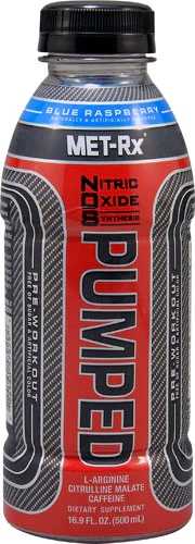 MET-Rx NOS Pumped Blue Raspberry -- 16.9 fl oz