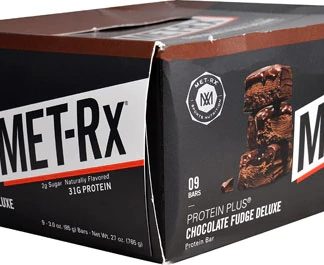 MET-Rx Protein Plus Bars® Chocolate Fudge Deluxe -- 9 Bars