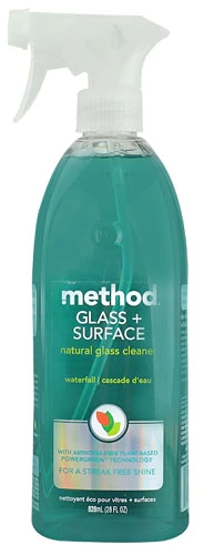 Method Glass plus Surface Cleaner Waterfall -- 28 fl oz