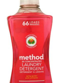 Method Laundry Detergent 66 Loads Spring Garden -- 53.5 fl oz
